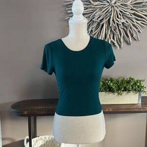 Dark‎ teal T-shirt